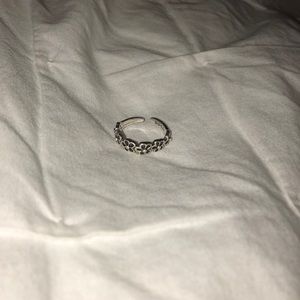 Sterling silver toe ring